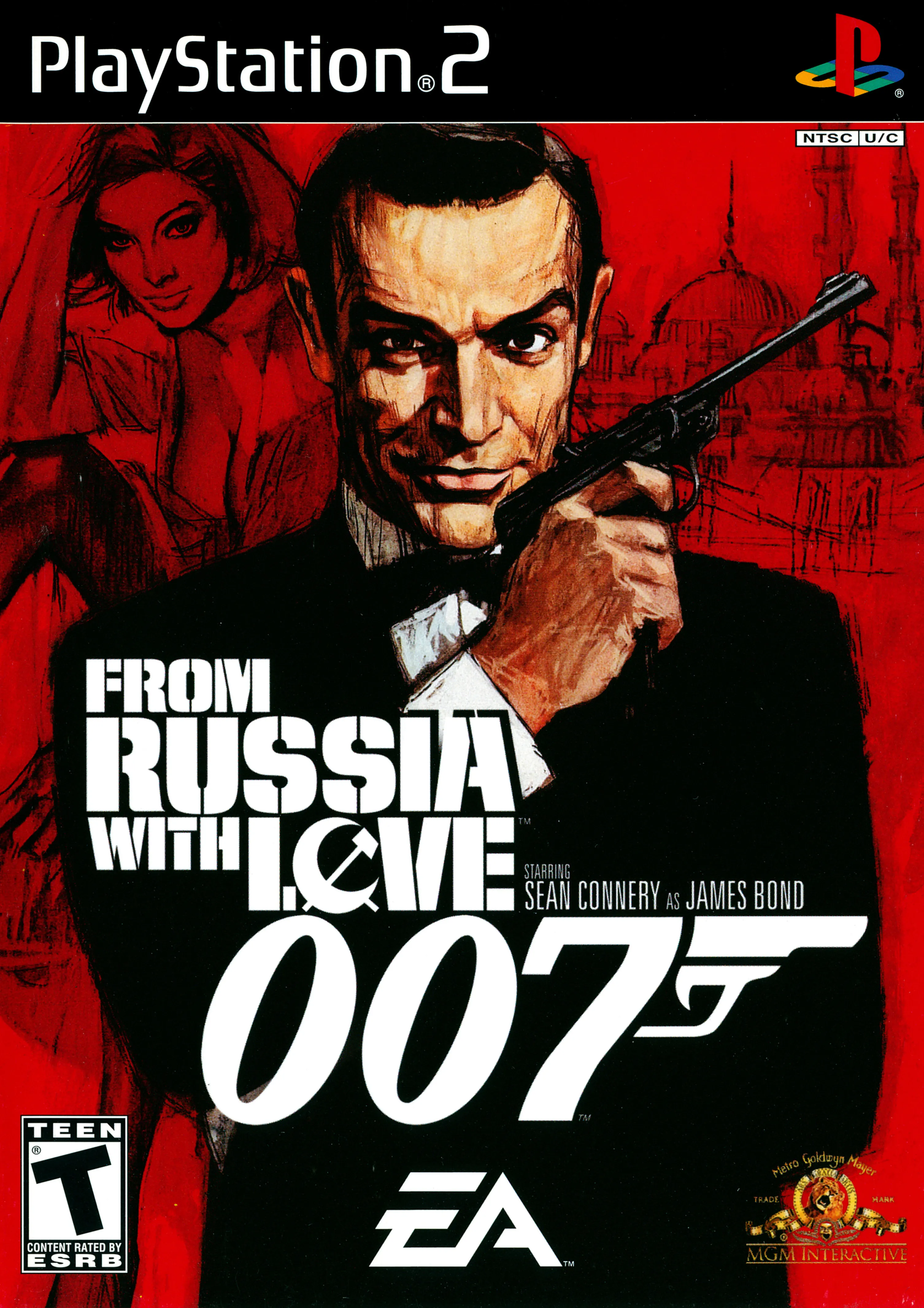 Capa do jogo 007: From Russia with Love PS2
