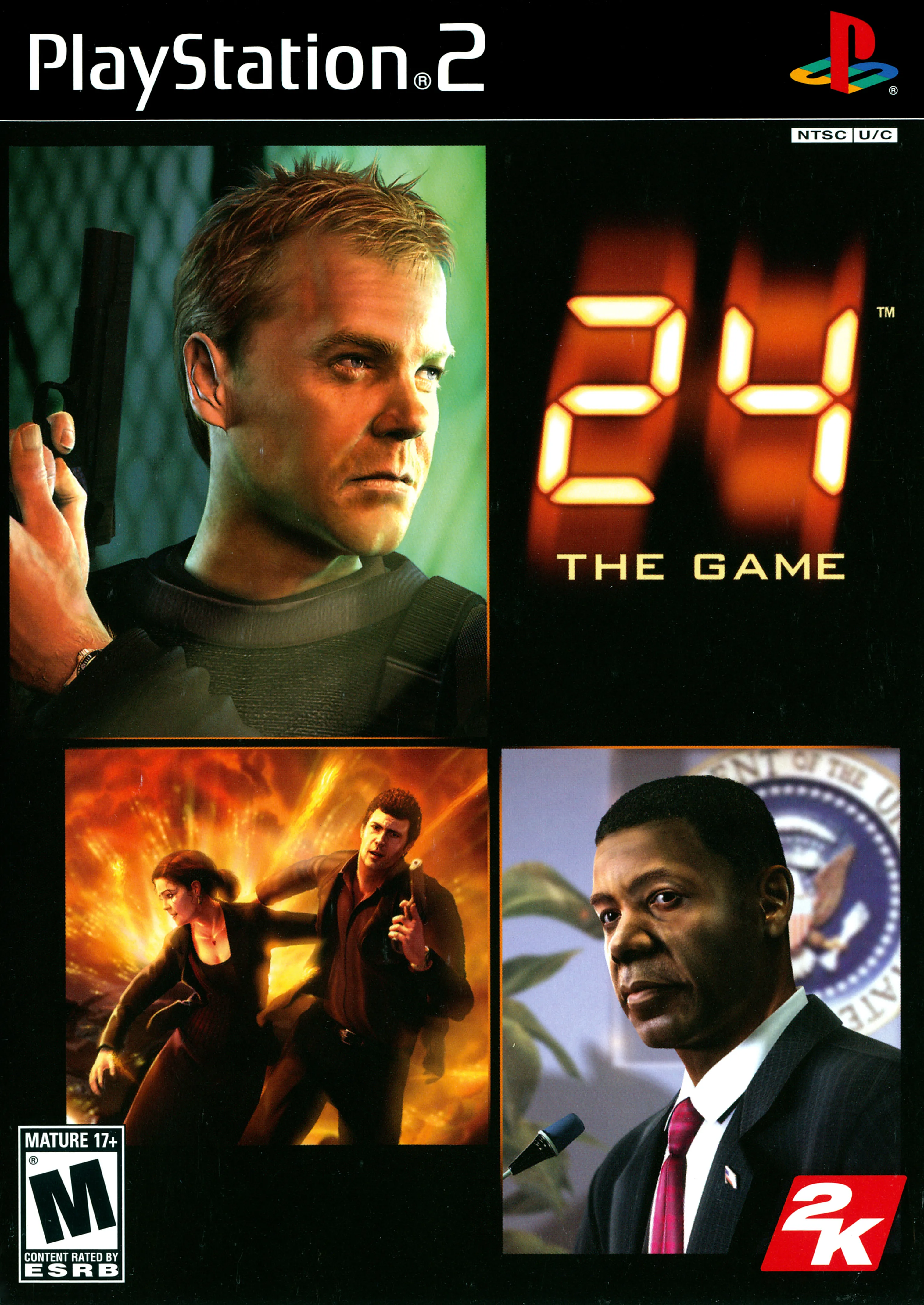 Capa do jogo 24: The Game PS2