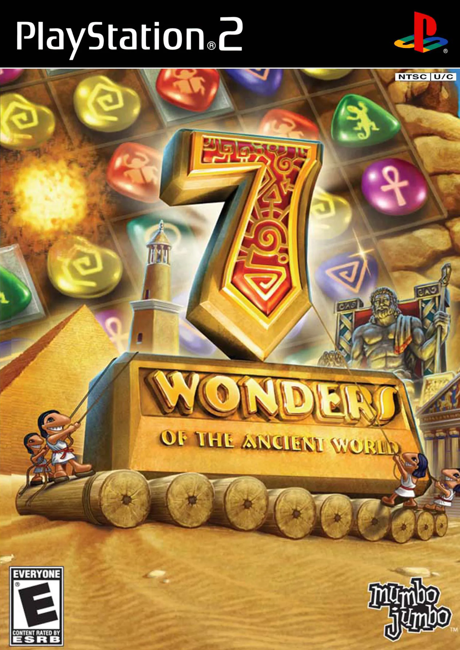 Capa do jogo 7 Wonders of the Ancient World PS2